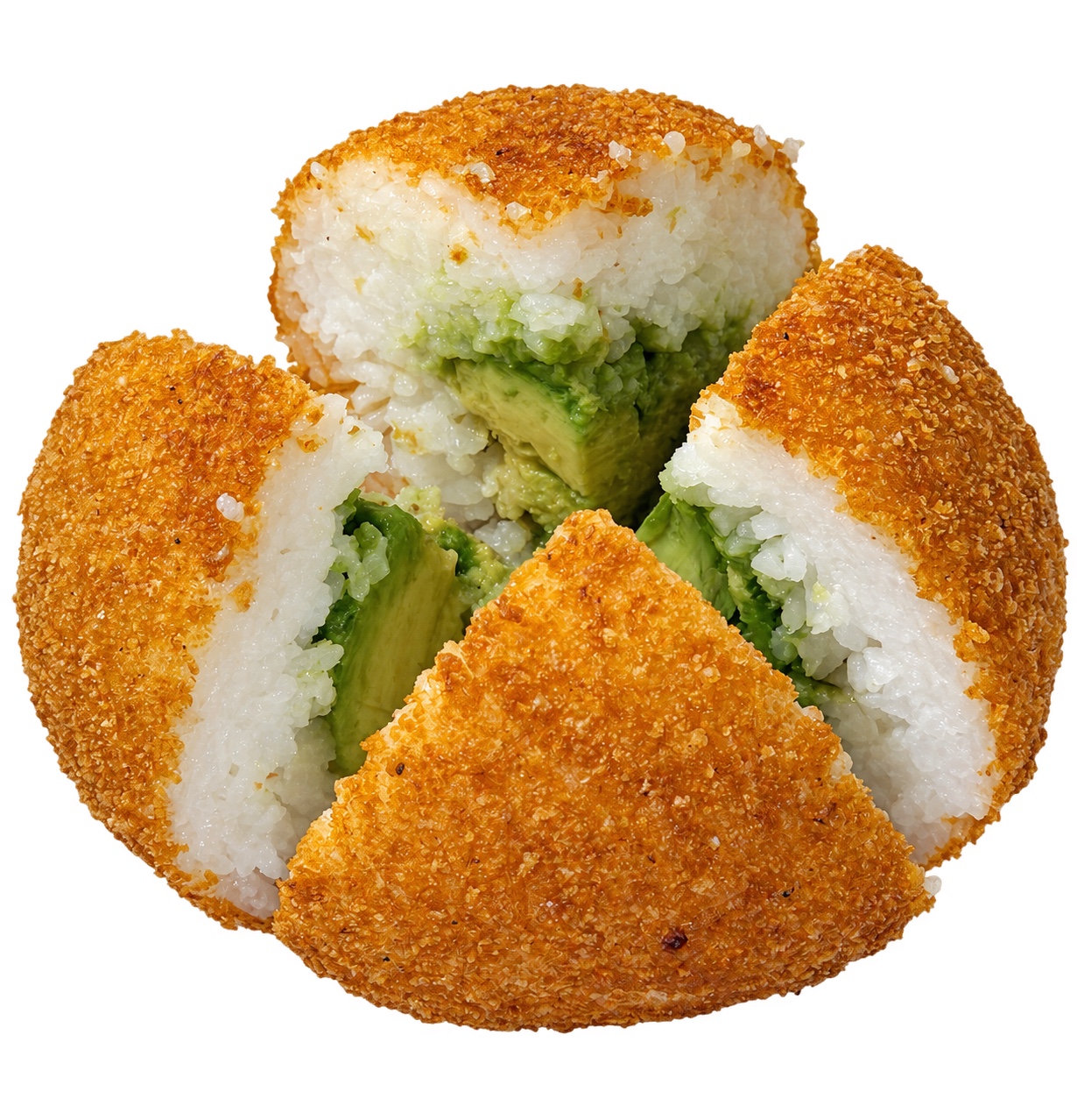 ONI Classic rice ball with avocado and cream cheese